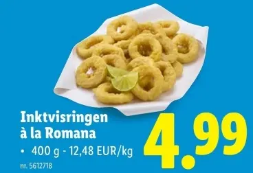 Promotie: Inktvisringen à la Romana