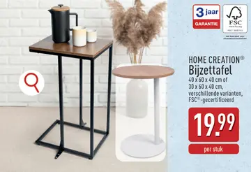 Aanbieding: Bijzettafel