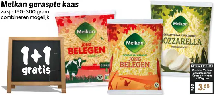 Aanbieding: Geraspte kaas