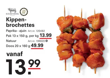 Aanbieding: Kippenbrochettes
