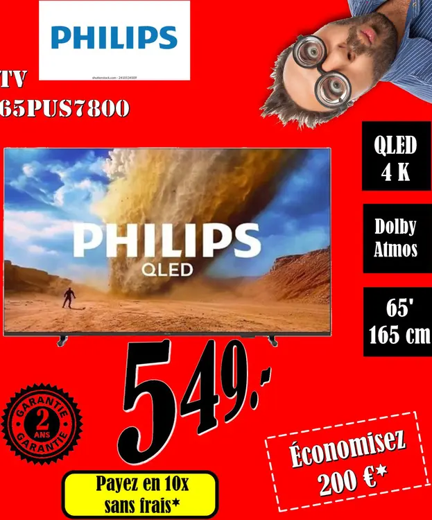 Promotie: Tv 65pus7800