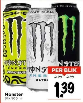 Aanbieding: Monster