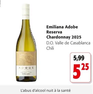 Offre: Adobe Reserva Chardonnay