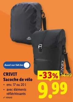 Offre: Sacoche de vélo