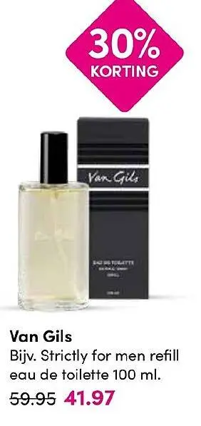 Aanbieding: Strictly for men refill eau de toilette