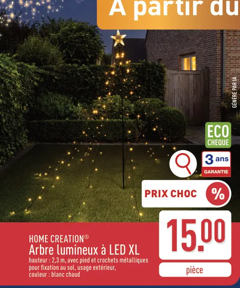 Offre: Arbre lumineux à LED XL