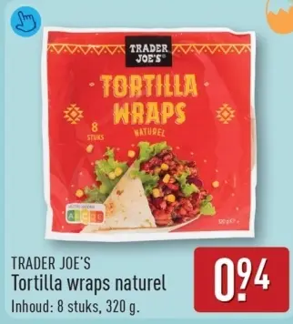 Aanbieding: Tortilla wraps naturel