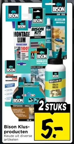 Aanbieding: Klusproducten