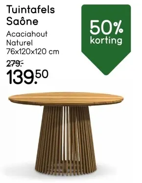 Aanbieding: Tuintafels Saône