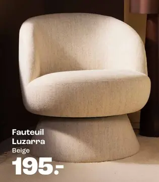 Aanbieding: Fautueil Luzarra