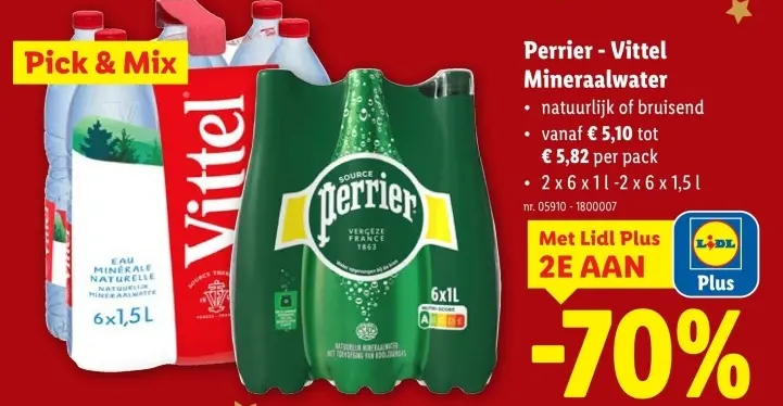 Promotie: Mineraalwater