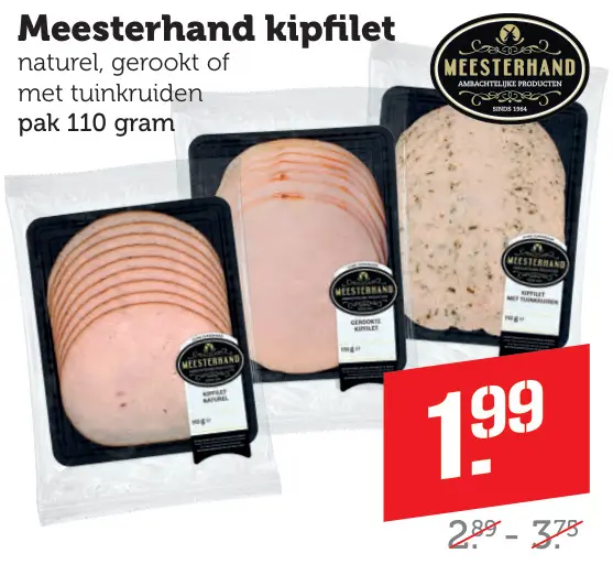 Aanbieding: Meesterhand kipfilet