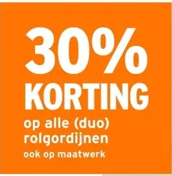 Aanbieding: rolgordijnen