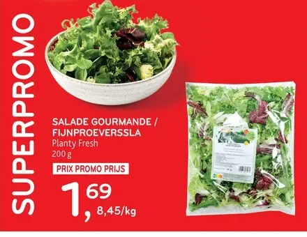 Offre: Salade gourmande / fijnproeverssla