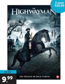 Aanbieding: The Highwayman - DVD