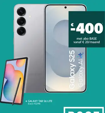 Aanbieding: GALAXY TAB S6 LITE + SAMSUNG S25