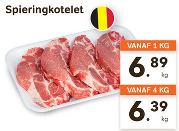 Aanbieding: Spieringkotelet