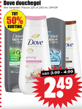 Aanbieding: Dove douchegel