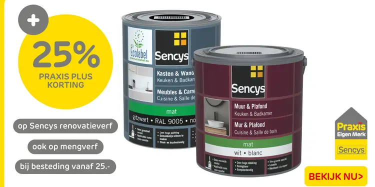 Aanbieding: Sencys renovatieverf