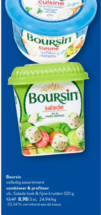 Promotie: Boursin