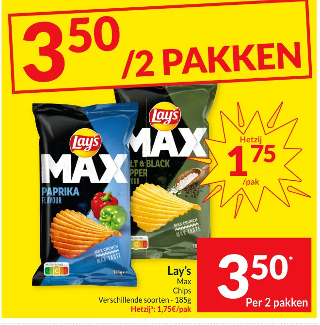Promotie: Max Chips