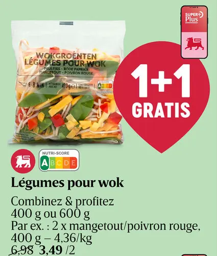 Offre: Légumes pour wok