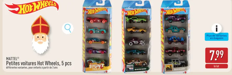 Offre: Petites voitures Hot Wheels