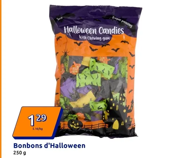 Offre: Bonbons d'Halloween