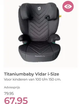 Aanbieding: Titaniumbaby Vidar i-Size