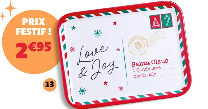 Offre: Christmas Tray