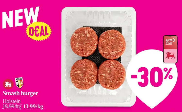 Promotie: Smash burger