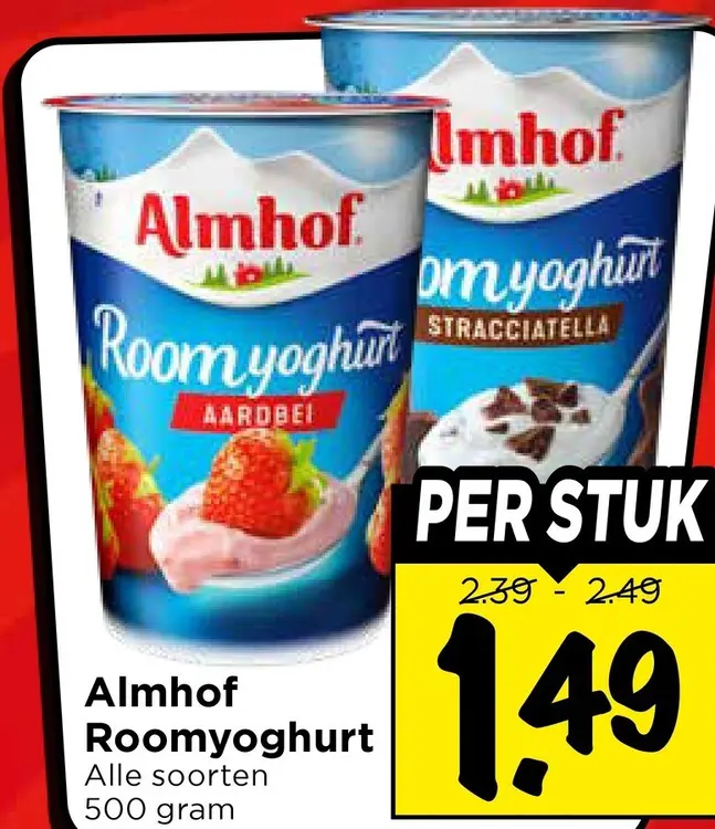 Aanbieding: Roomyoghurt