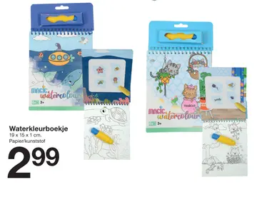 Aanbieding: Waterkleurboekje
