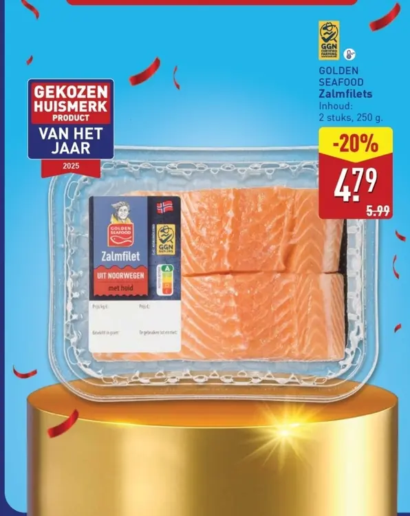 Aanbieding: Zalmfilets