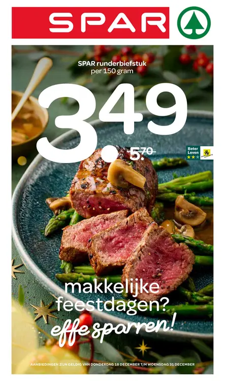 Aanbieding: runderbiefstuk