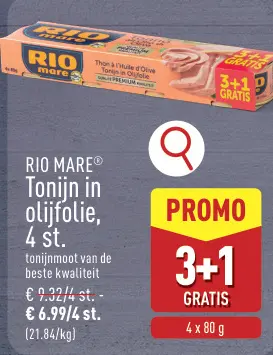 Aanbieding: Tonijn in olijfolie