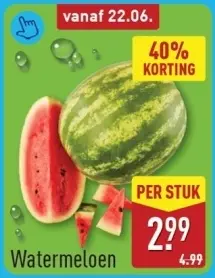 Aanbieding: Watermeloen