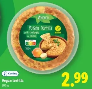 Aanbieding: Vegan tortilla