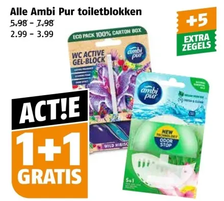 Aanbieding: Ambi Pur toiletblokken