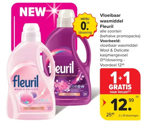 Promotie: Vloeibaar wasmiddel