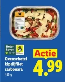 Aanbieding: Ovenschotel kipdijfilet carbonara