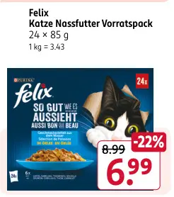 Aanbieding: Katze Nassfutter Vorratspack