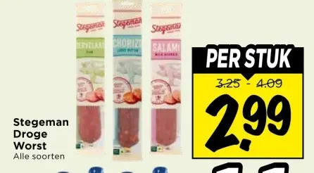 Aanbieding: Droge Worst