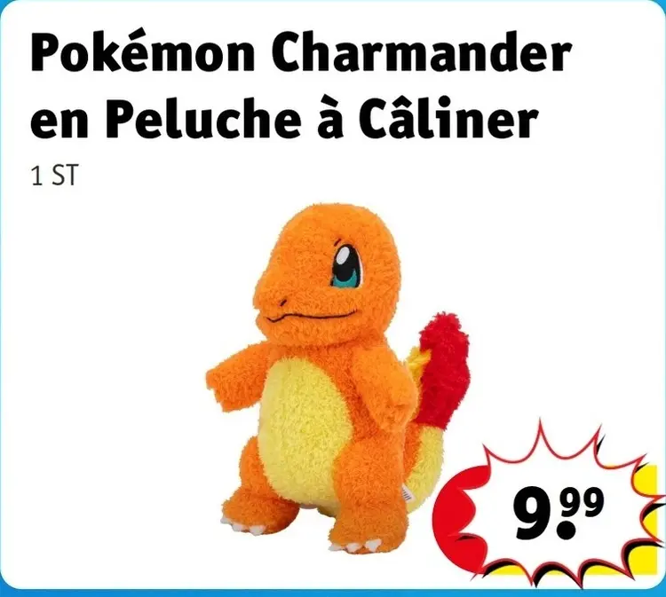 Offre: Charmander en Peluche à Câliner