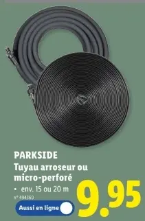 Offre: Tuyau arroseur ou micro-perforé