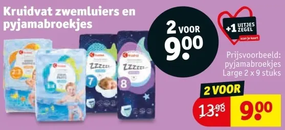 Aanbieding: Zwemluiers en pyjamabroekjes