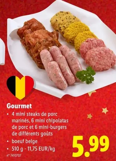Offre: Gourmet