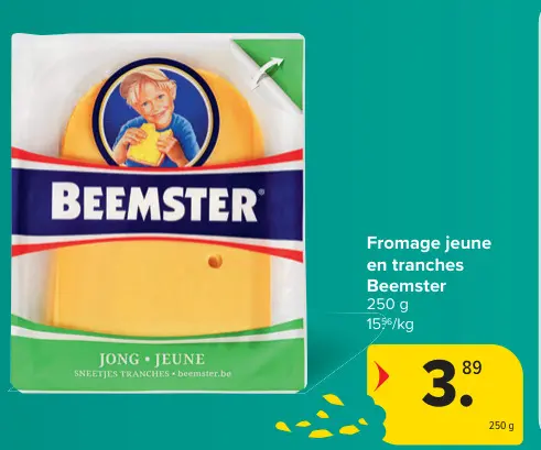 Offre: Fromage jeune en tranches