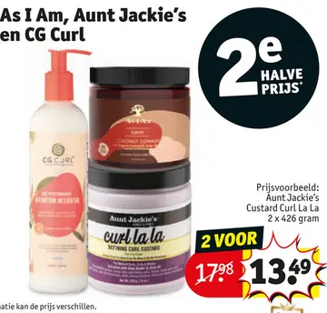 Aanbieding: As I Am, Aunt Jackie's en CG Curl
