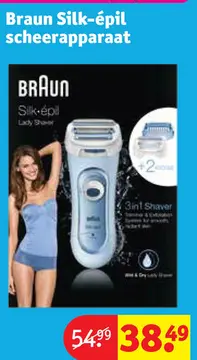 Aanbieding: Braun Silk-épil scheerapparaat